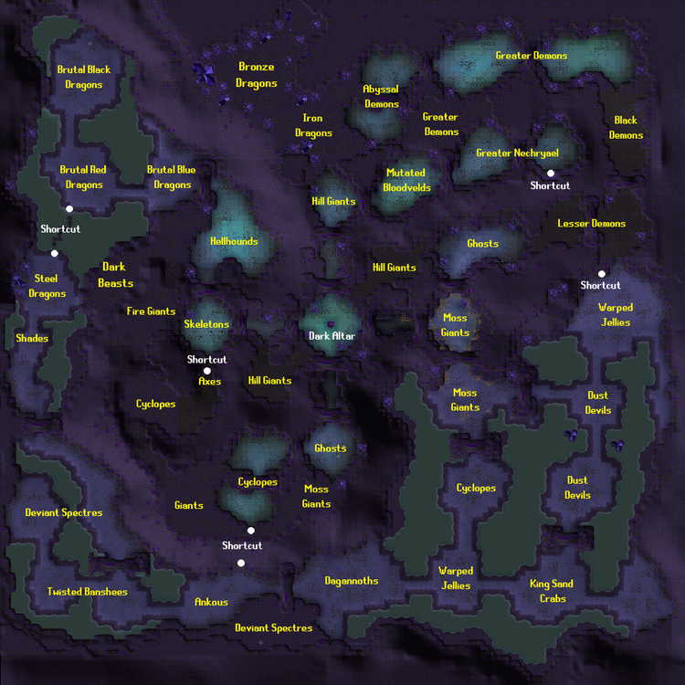 Zeah Catacombs Map.png